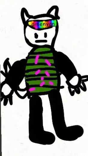 ai character: omenyan  background