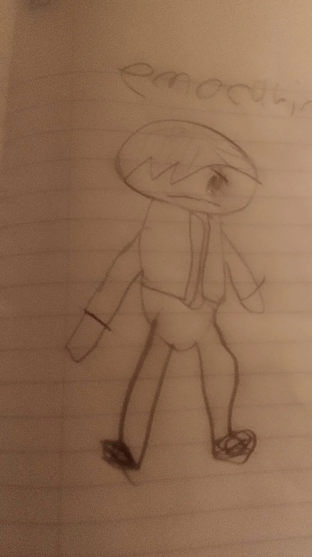 ai character: emo super calim background