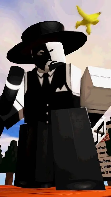 ai character: artful  background