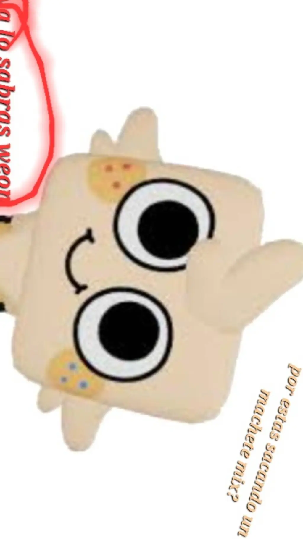 ai character: goob vs mix background