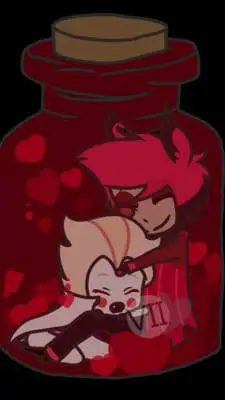 ai character: radioapple  background