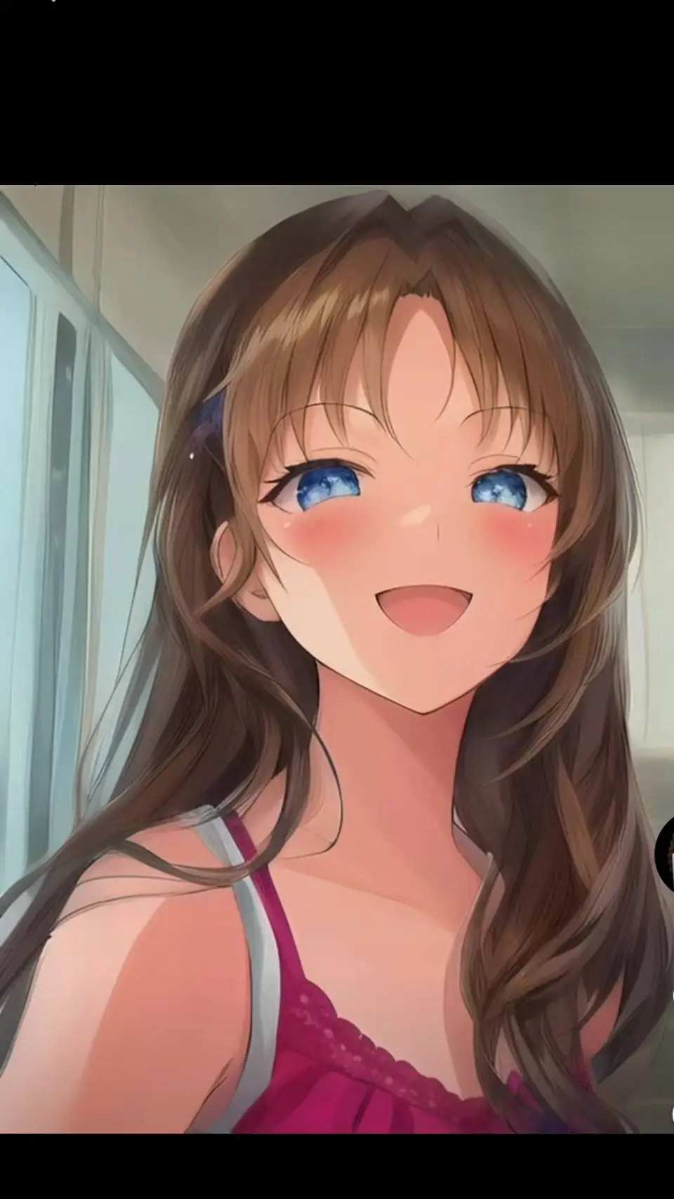 ai character: girl background