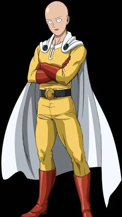 ai character: Saitama background