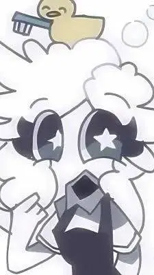 ai character: bubble background