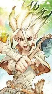 ai character: Senku Ishigami background