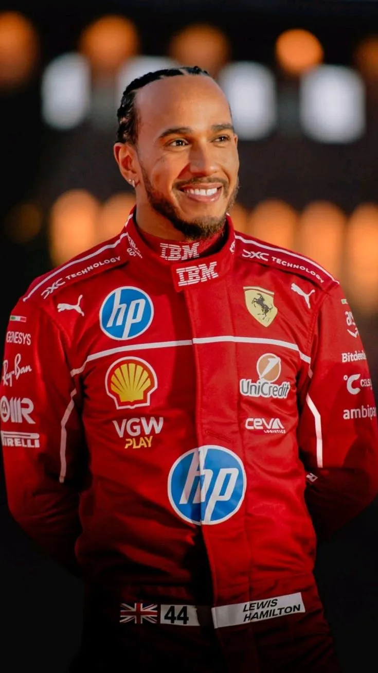ai character: lewis hamilton  background