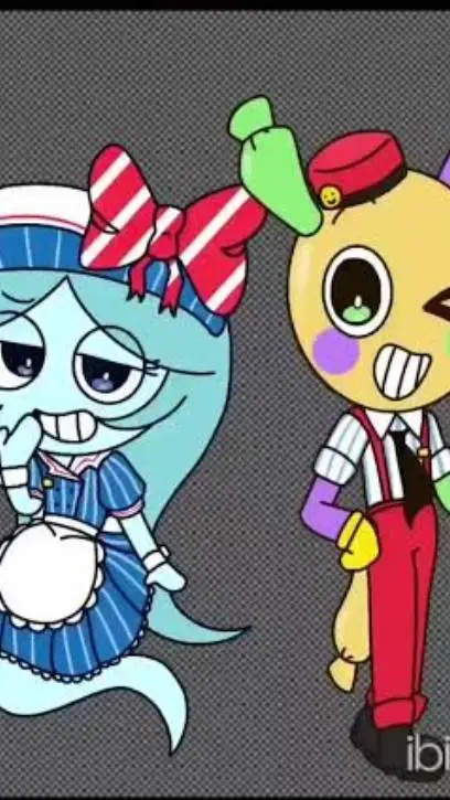 ai character: Connie and looey!🥳 background