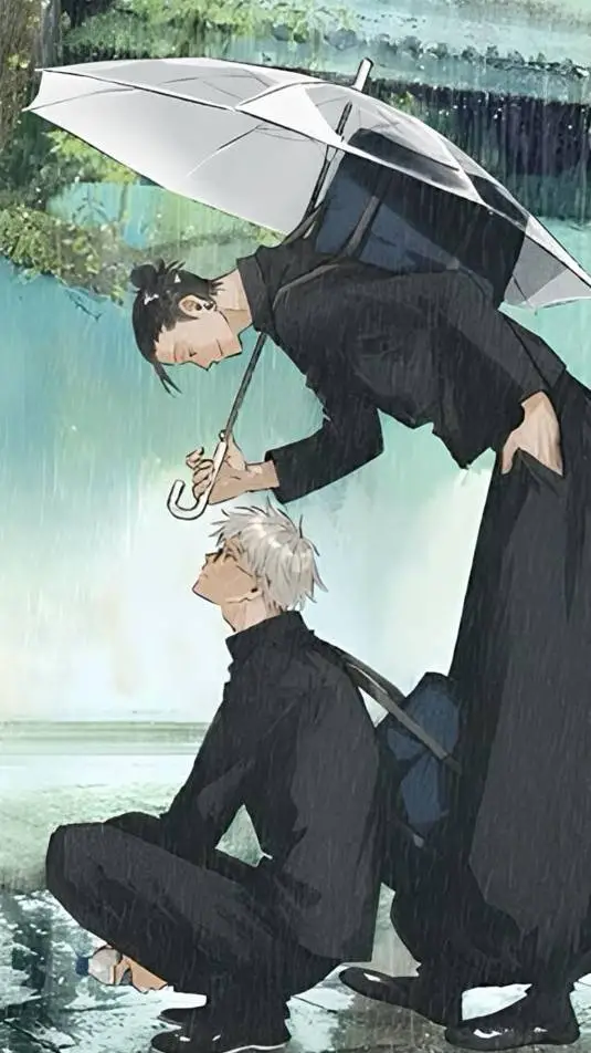 ai character: gojo, suguru background