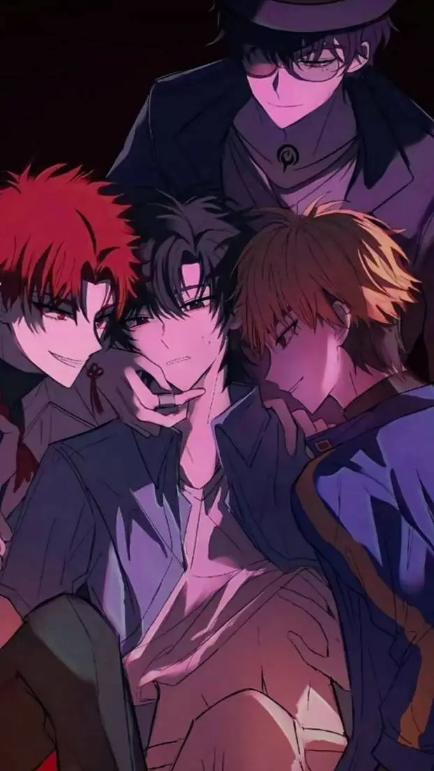 ai character: Zen,Nagi,Yoru background