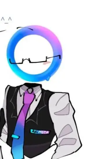 ai character: meta ai!!! background