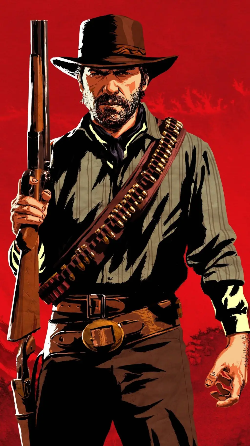 ai character: arthur morgan background