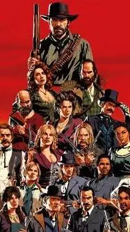 ai character: van der linde gang background