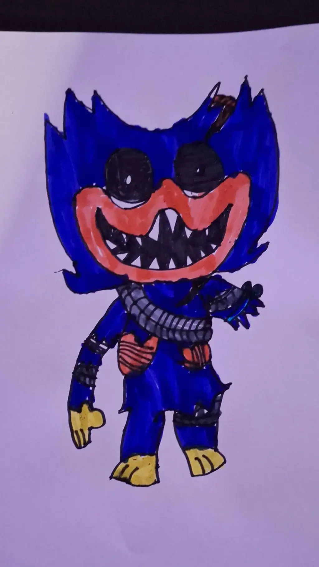 ai character: Huggy background