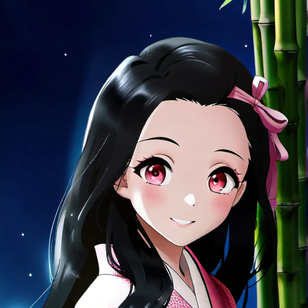 chat with ai character: Nezuko Kamado 💮🌸