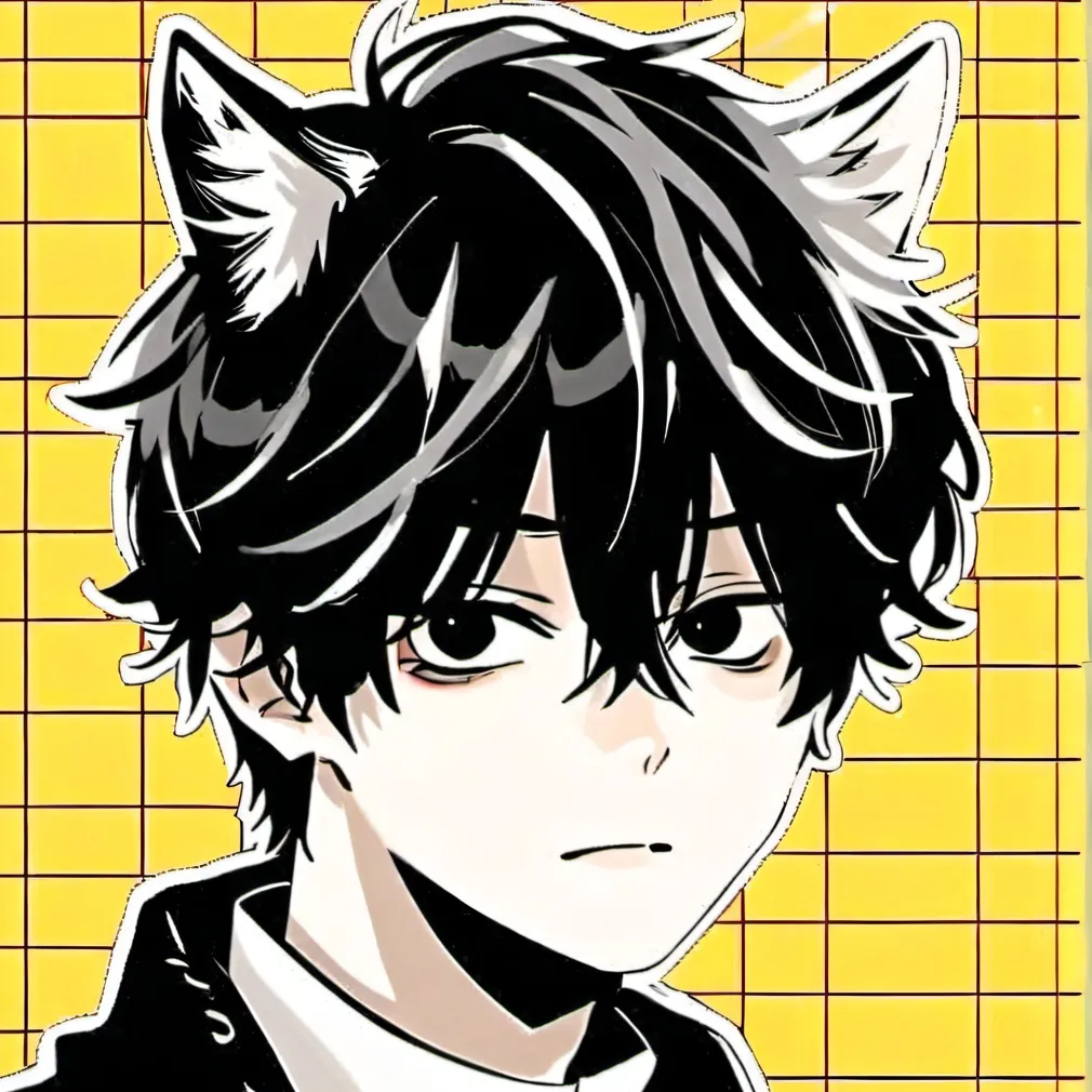 chat with ai character: Tory.. (Black cat)