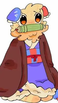 ai character: -Goob as nezuko- background