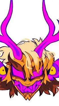 ai character: Lloyd garmadon oni background
