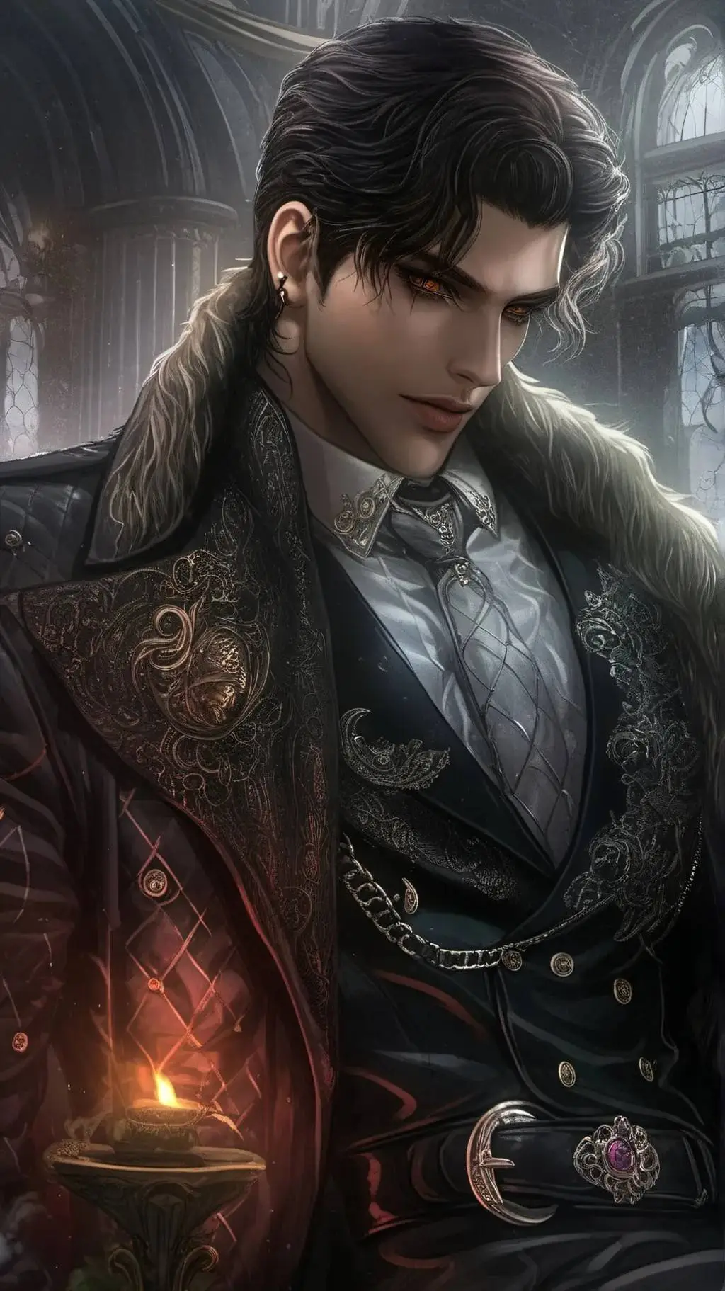 ai character: Damon background