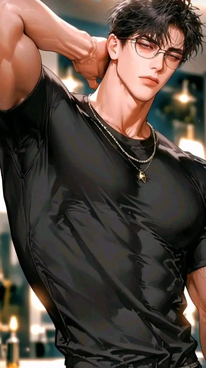 ai character: \·★Aaron★·/ background