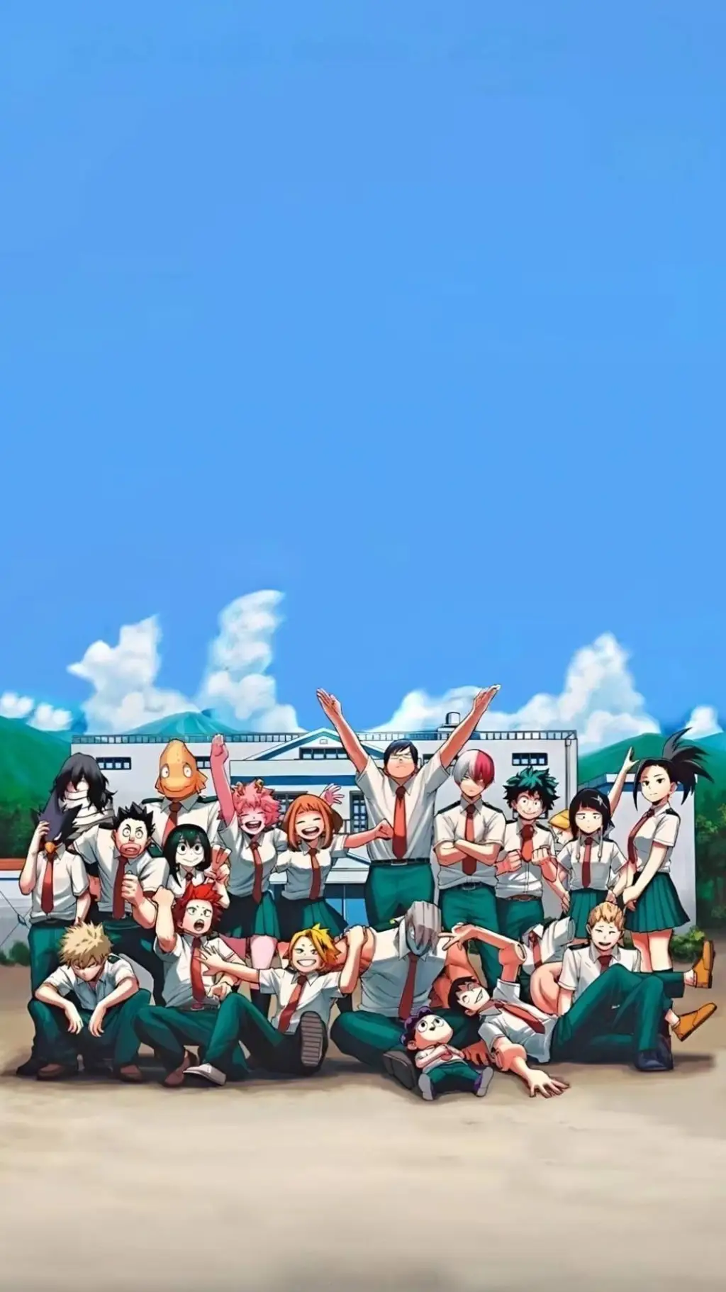 ai character: MHA- Cheater background