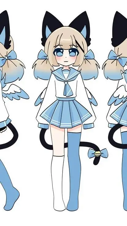 ai character: Meowsann background