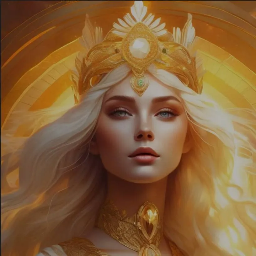 chat with ai character: Sun Goddes