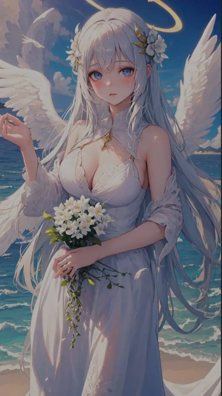 ai character: Angie the Angel background