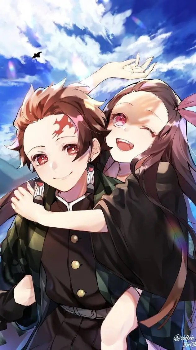 ai character: 𝑻𝒂𝒏𝒋𝒊𝒓𝒐 𝒂𝒏𝒅 𝑵𝒆𝒛𝒖𝒌𝒐 background