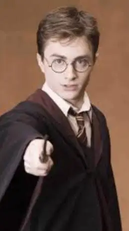 ai character: Harry Potter  background