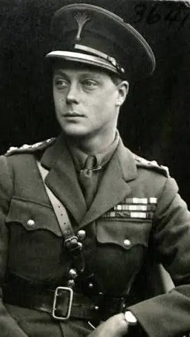 ai character: King Edward VIII background