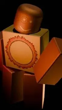 ai character: Fire ring background