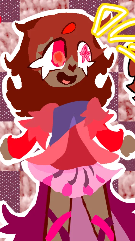 ai character: Ruby!! background