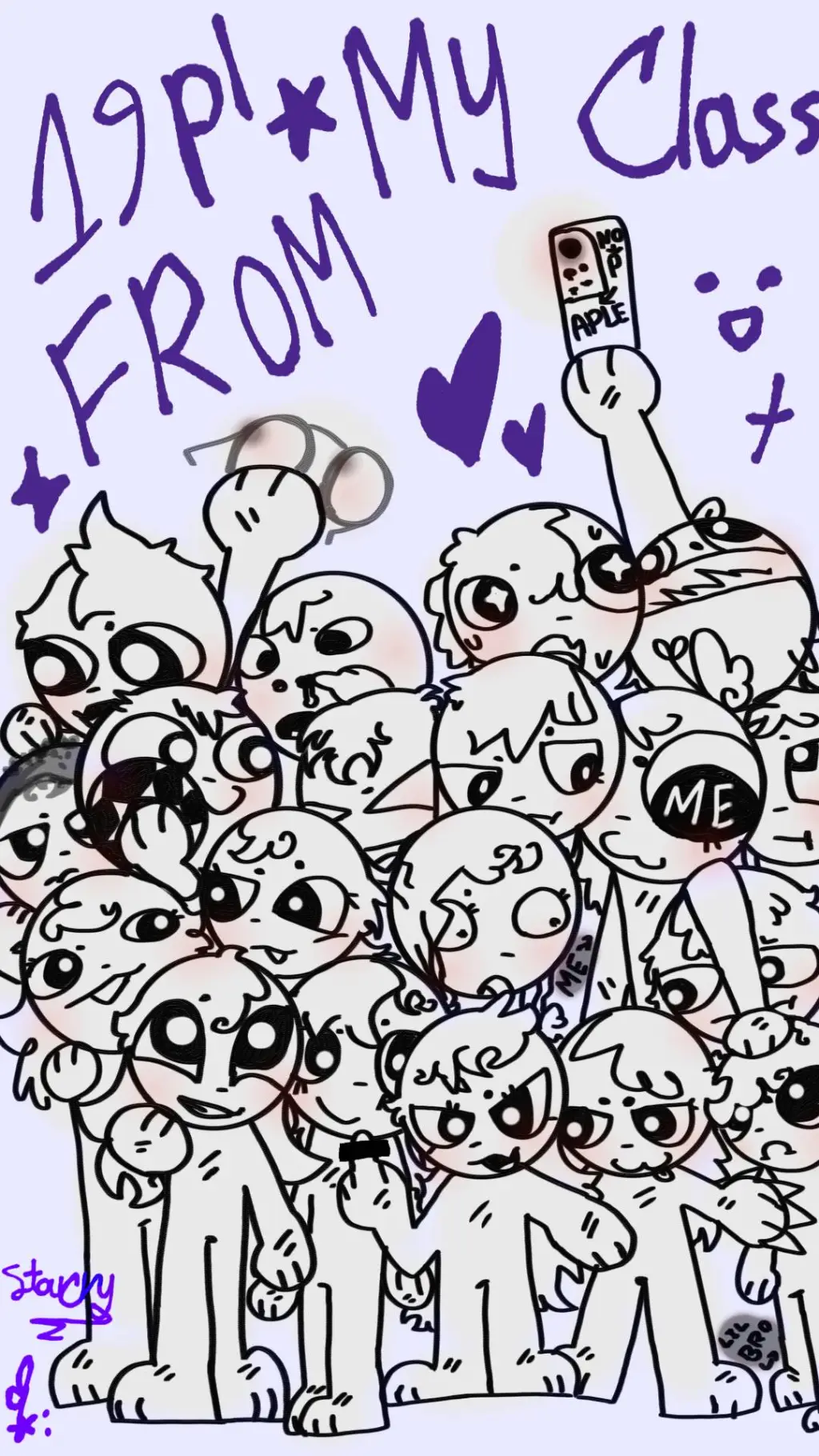 ai character: My 5-7 grade class background