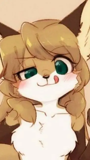 ai character: fox girl  background