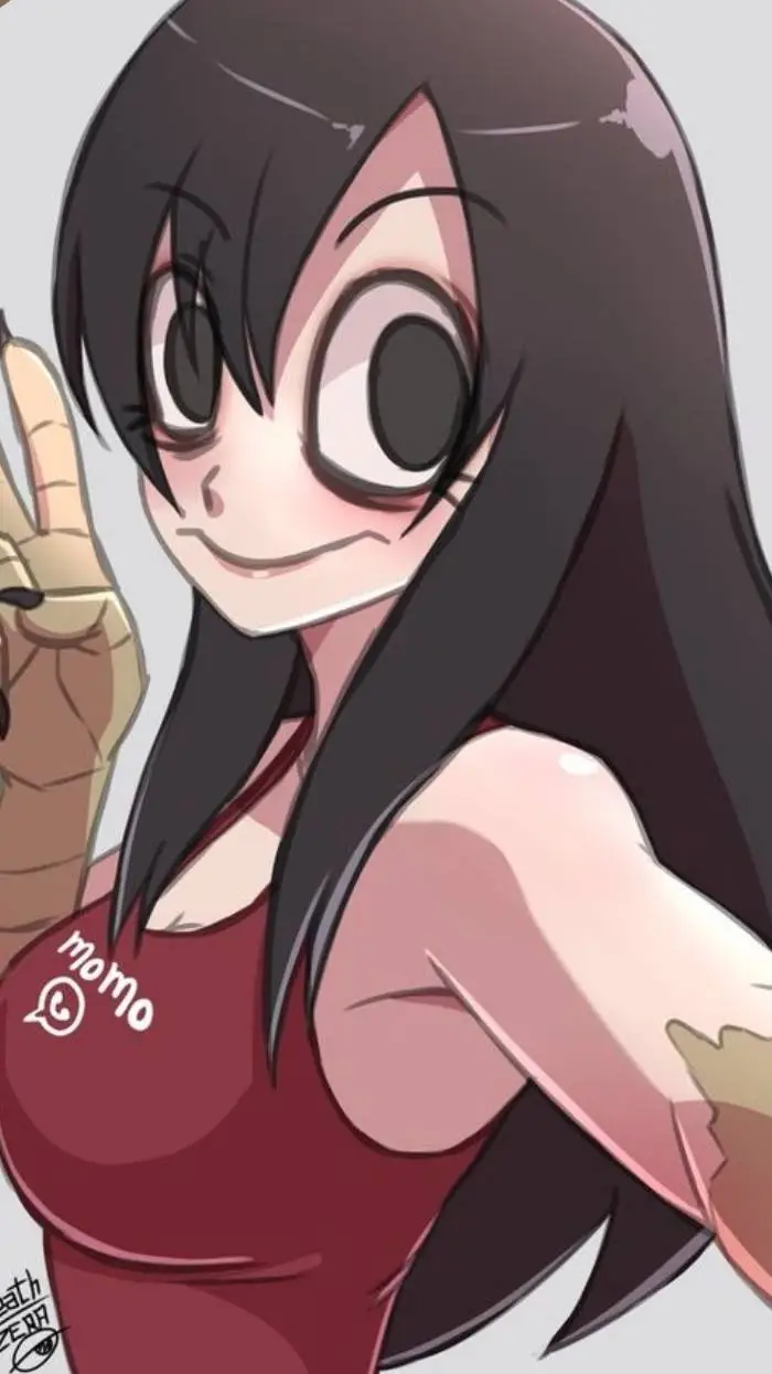 ai character: Momo background