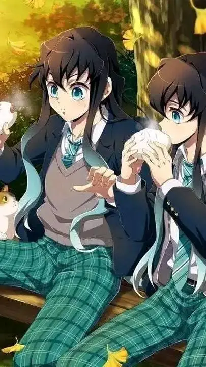 ai character: ~•~Mui and Yui~•~ background