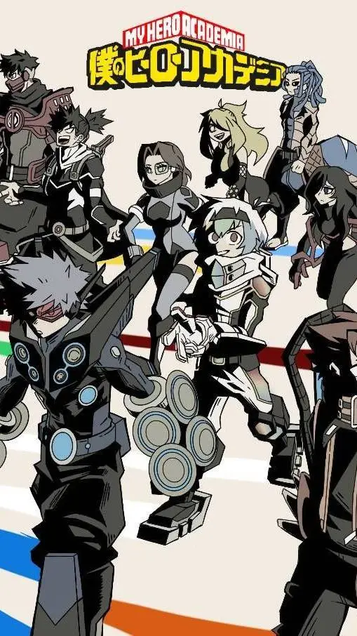 ai character: Bnha generations background