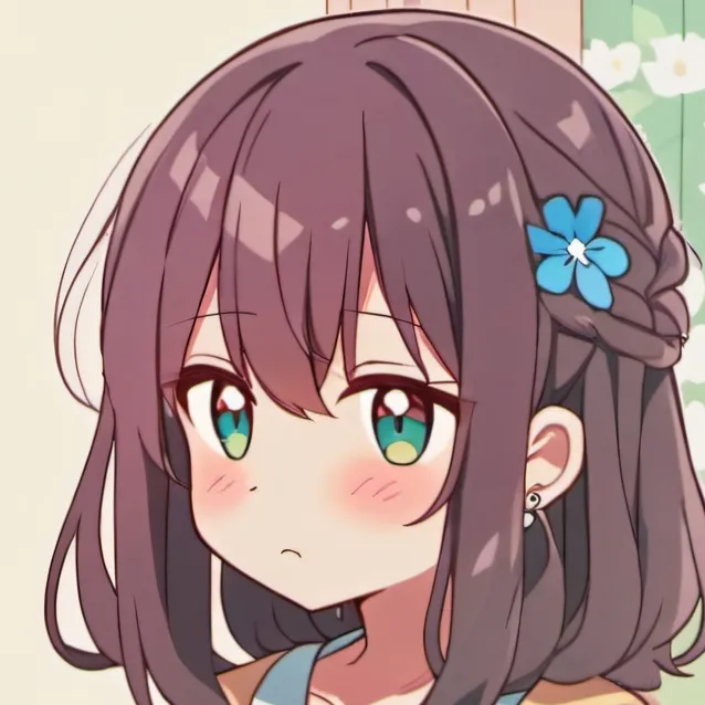 chat with ai character: Komi-san chibi 