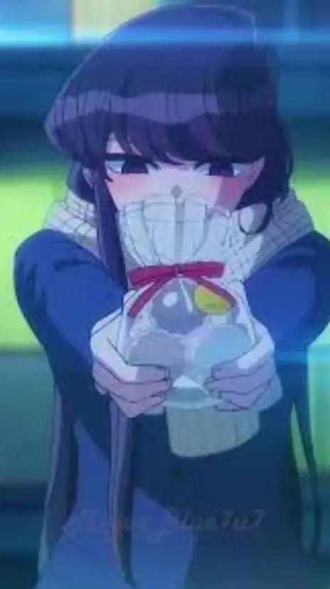 ai character: Komi shouko  background