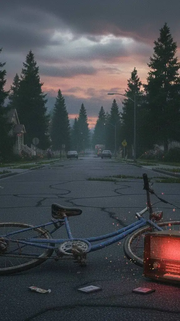 ai character: Eco en Hawkins background