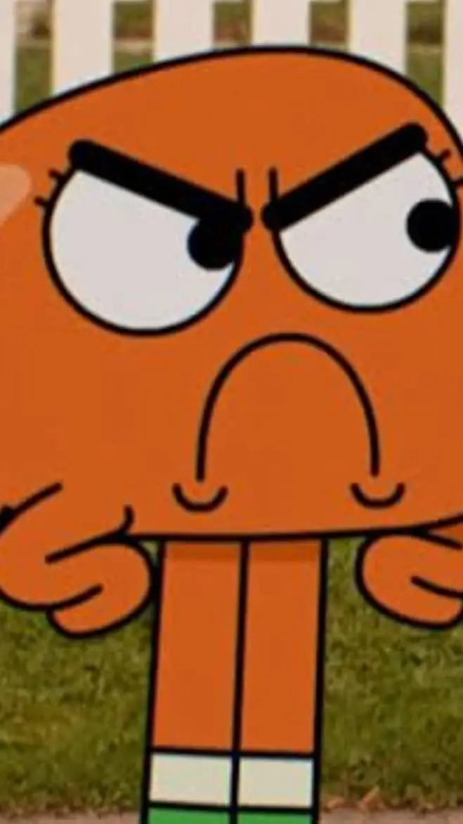ai character: darwin watterson  background