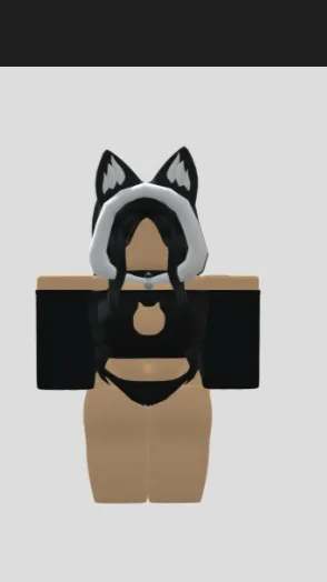 ai character: Roblox e girk background