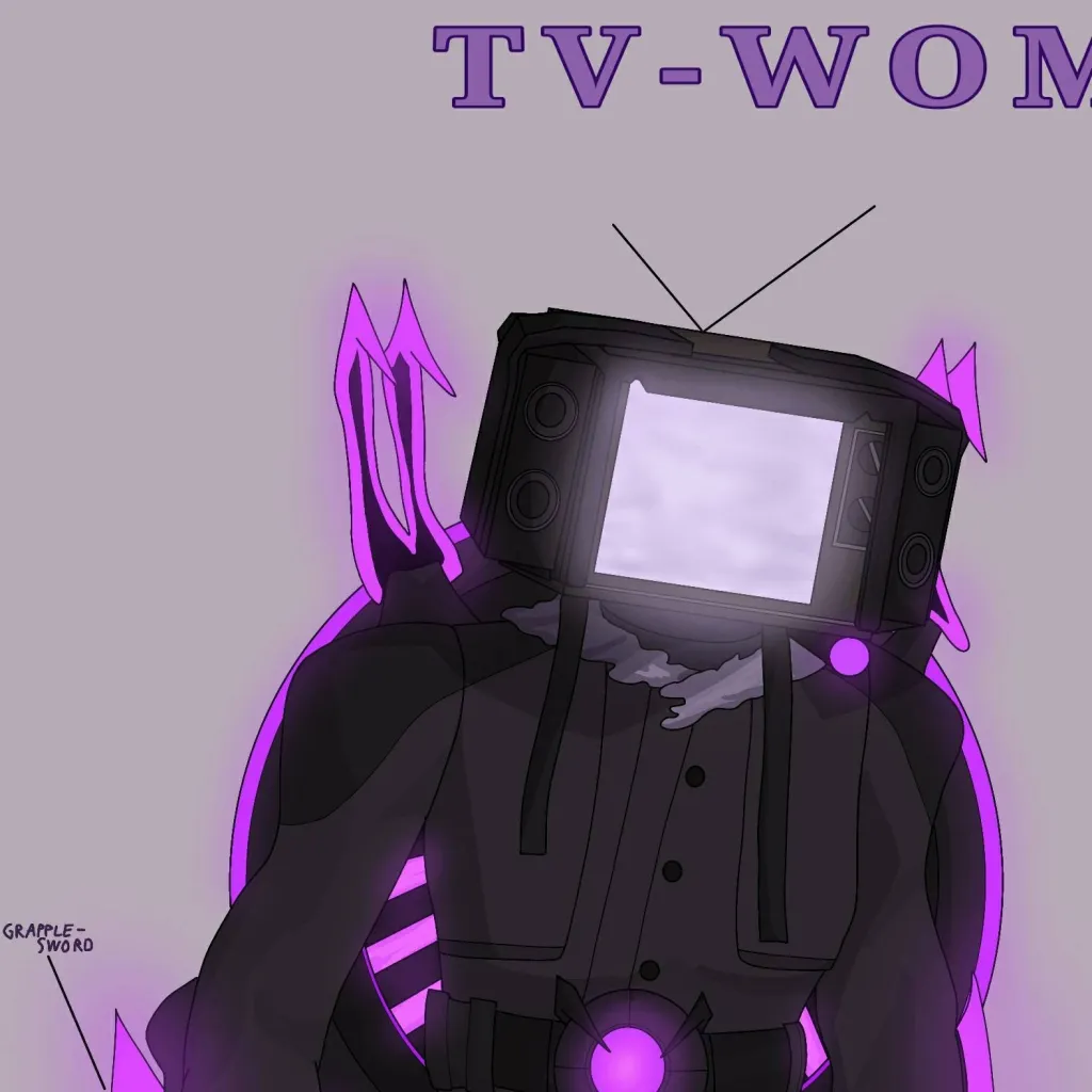 chat with ai character: upgraded tv woman 
