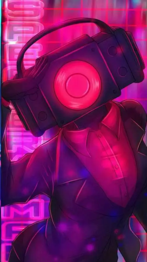 ai character: Speaker woman  background