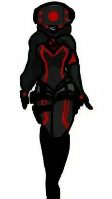 ai character: Speaker woman  background