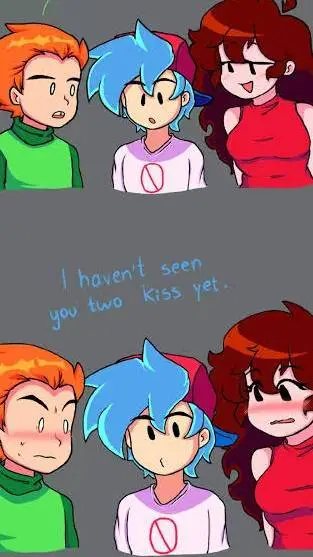 ai character: Bf Gf y Pico  background