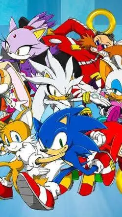 ai character: eg sonic rocks  background