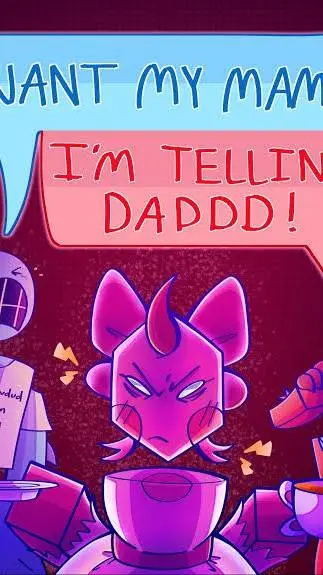 ai character: la hora del te background