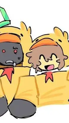 ai character: Shedletsky pollo background