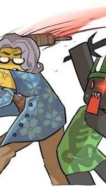 ai character: 1x1x1x1  background